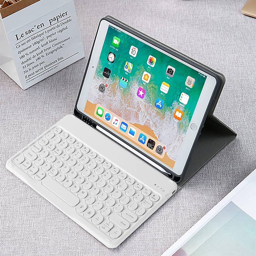 Amazon | キーボード ワイヤレス Bluetooth 10インチ 7色バック